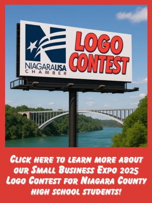 Niagara USA Chamber, small business, small business expo 2025, small business expo, logo contest, Niagara County, high school students