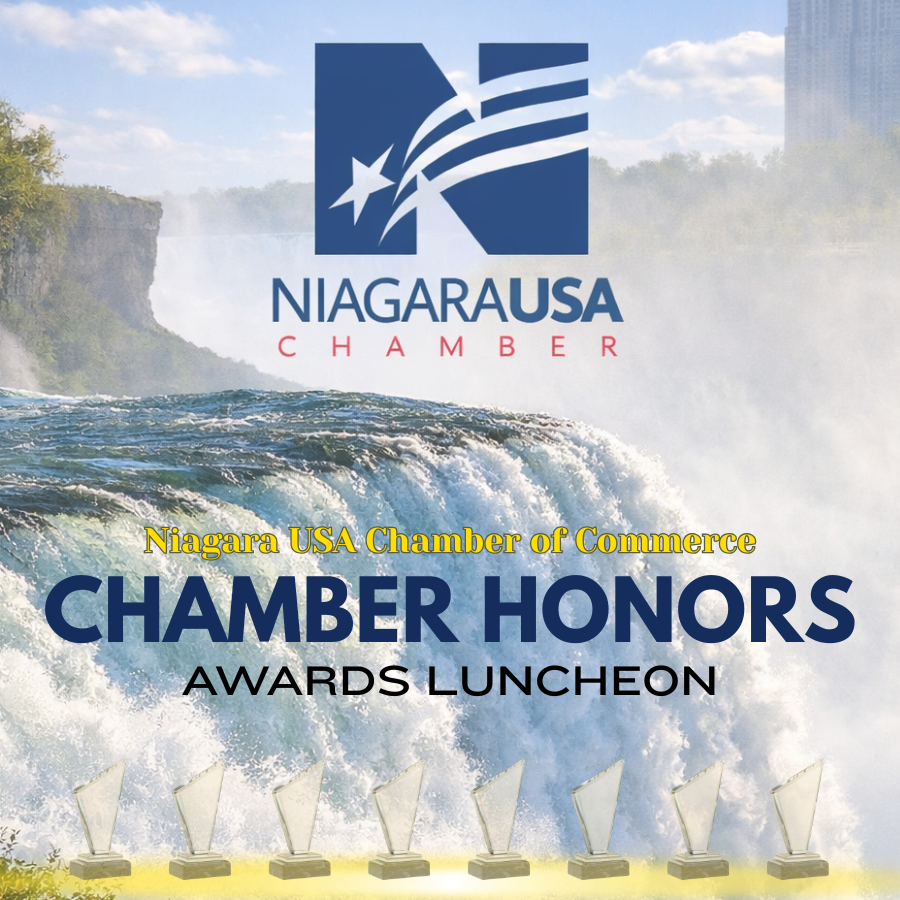 Niagara USA Chamber of Commerce annual Chamber Honors Awards Luncheon - Thursday, May 14, 2026 - DoubleTree by Hilton Niagara Falls